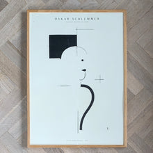 Indlæs billede til gallerivisning Oskar Schlemmer - Bauhaus Master or Form (50x70)