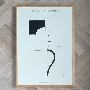 Oskar Schlemmer - Bauhaus Master or Form (50x70)