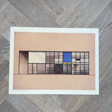 Indlæs billede til gallerivisning Sander Patelski - Sander Patelski - Charles and Ray Eames Case Study House No. 8, 1949 (30x40)
