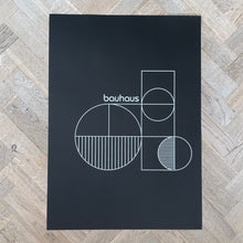 Indlæs billede til gallerivisning Bauhaus Noir (50x70)
