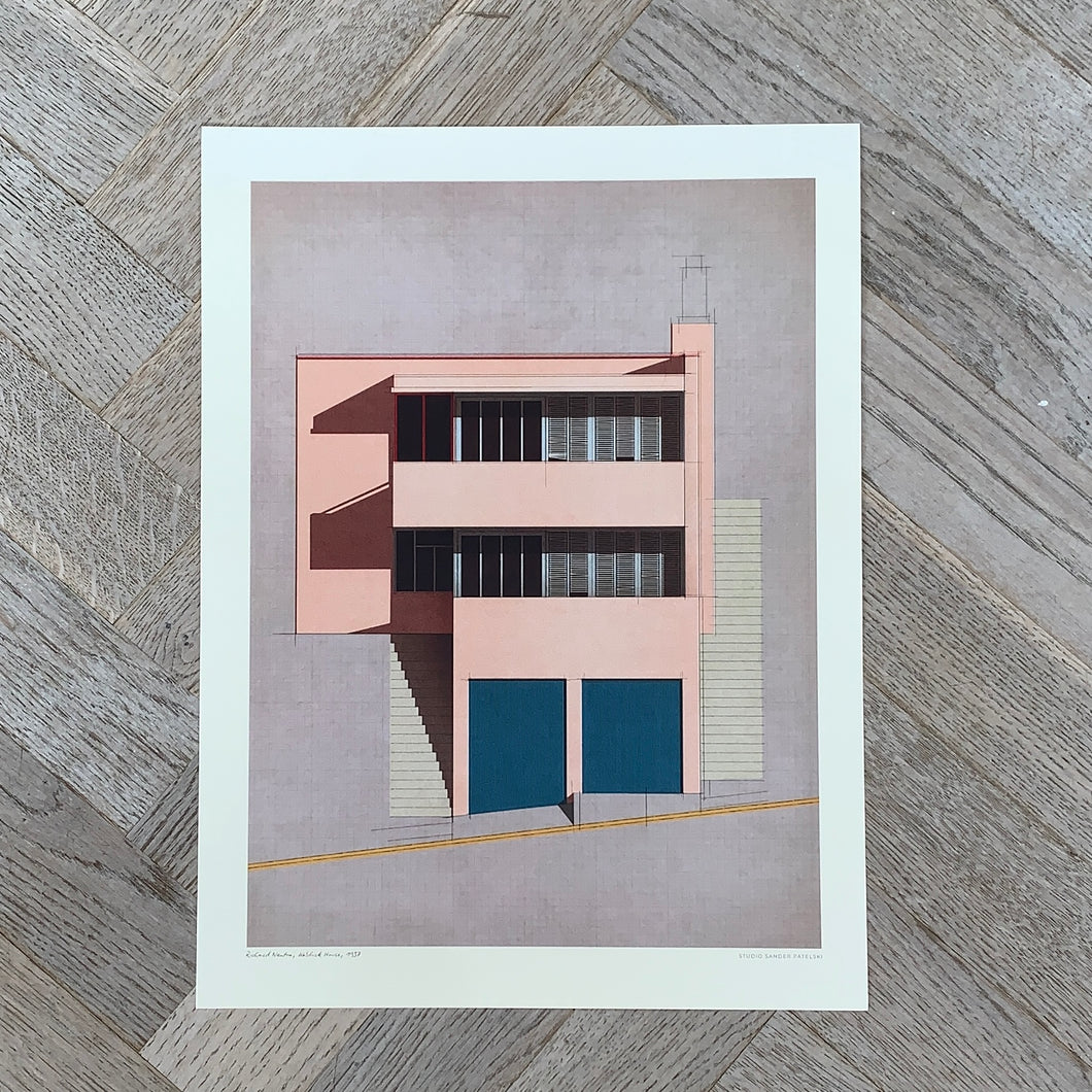 Sander Patelski - Richard Neutra Koblick House 1937 (30x40)