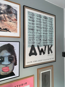 AWK galerie maeght udstillingsplakat kunstplakat plakater fransk billedvæg