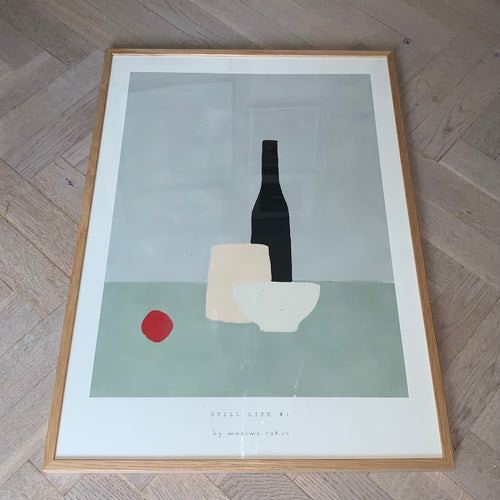 Maxime Rokus - More Wine plz no.3 (50x70)