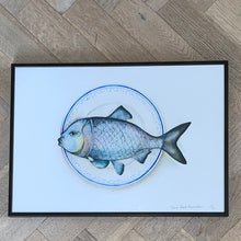 Indlæs billede til gallerivisning Cecilie Lund-Rasmussen - Gået i fisk (A3)