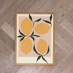 Anna Mörner - Lemon Sand (30x40)