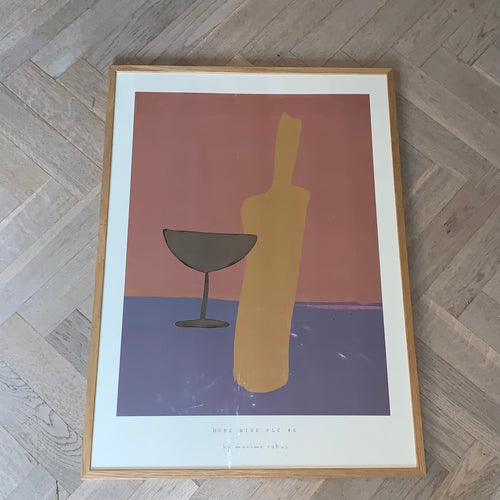 Maxime Rokus - More Wine plz no.6 (50x70)