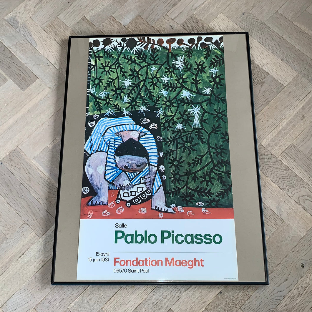 Pablo Picasso - CLAUDE A DEUX ANS - EXPO 1981 (45,5x79)
